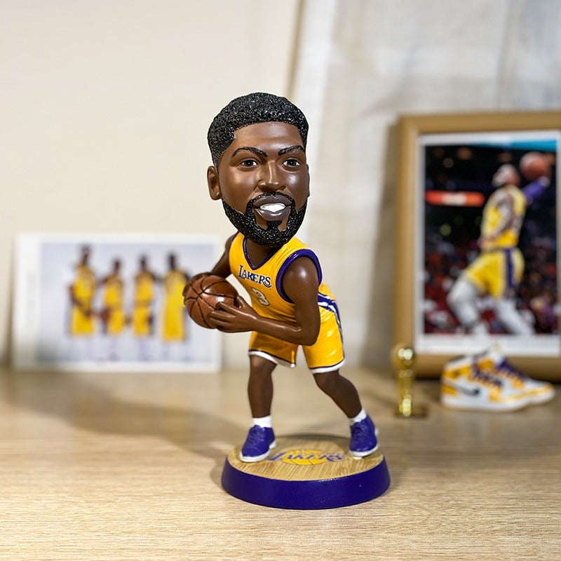 Anthony Davis #3 Los Angeles Lakers NBA Basketball Collectible Bobblehead Action Figure