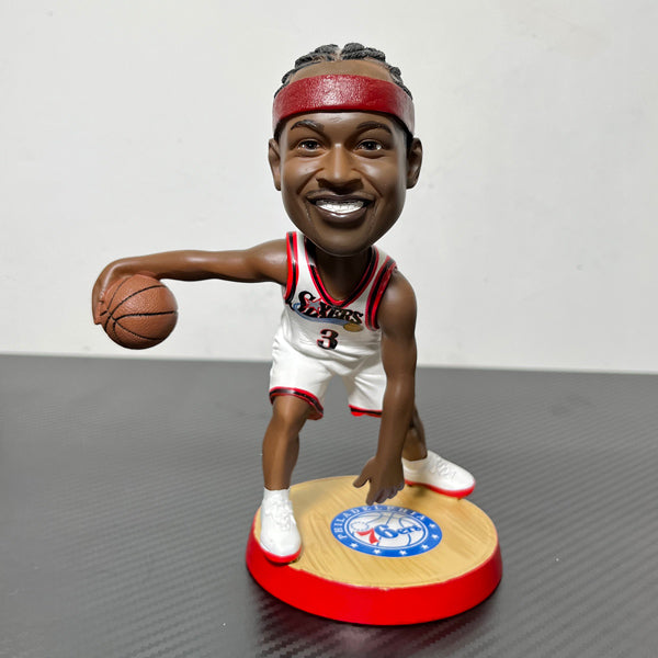 Allen Iverson #3 Philadelphia 76ers NBA Basketball Collectible Bobblehead Action Figure