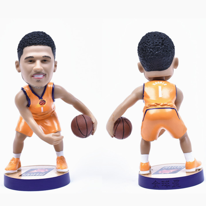 Devin Booker #1 Phoenix Suns NBA Basketball Collectible Bobblehead Action Figure