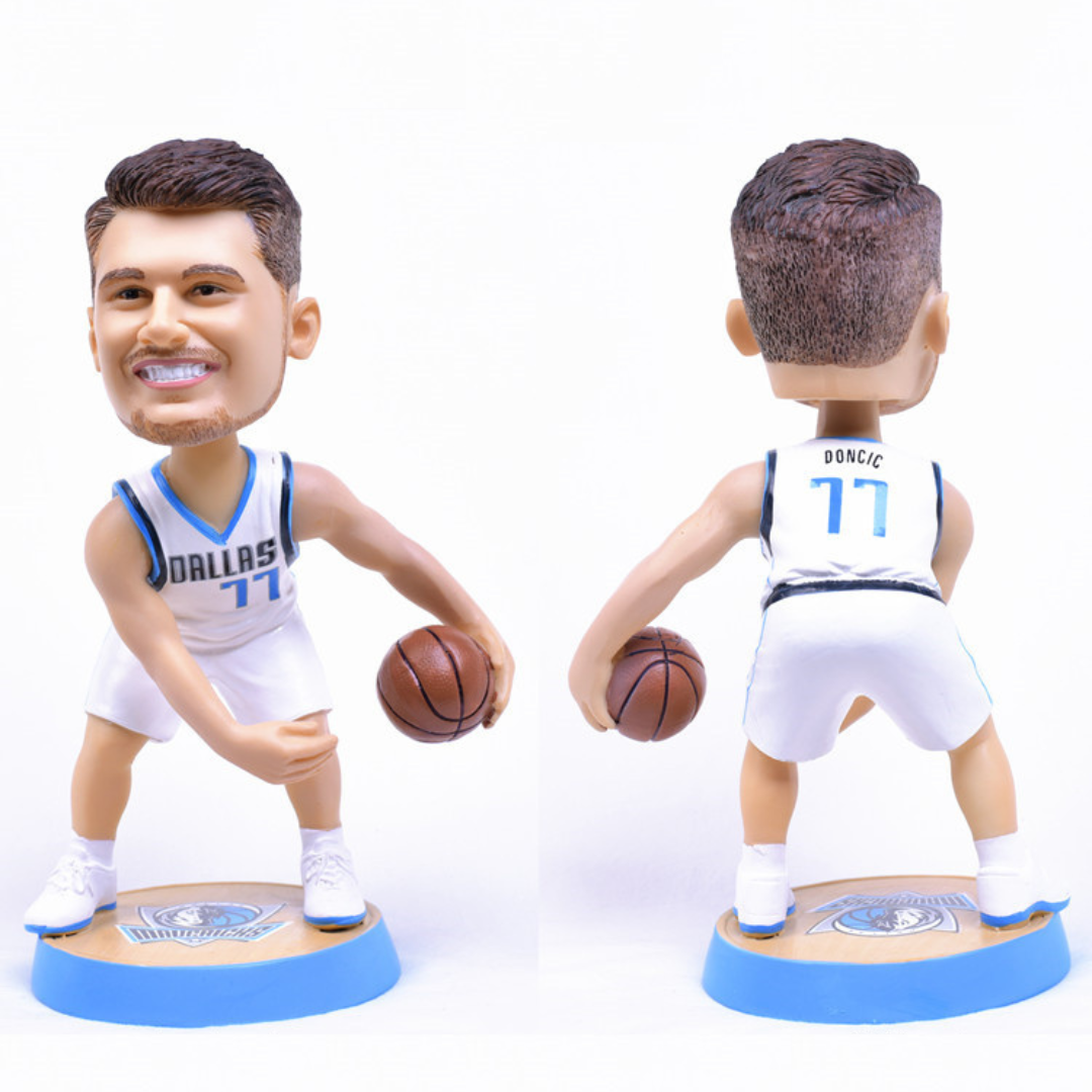 Luka Doncic #77 Dallas Mavericks NBA Basketball Collectible Bobblehead Action Figure