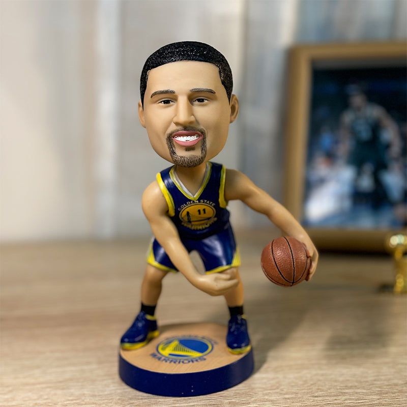 Klay Thompson #11 Golden State Warriors NBA Basketball Collectible Bobblehead Action Figure