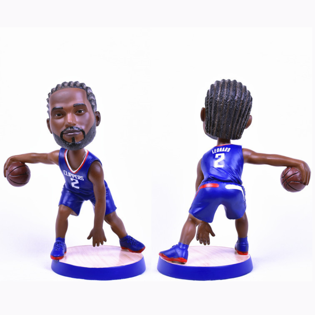 Kawhi Leonard #2 Los Angeles Clippers NBA Basketball Collectible Bobblehead Action Figure