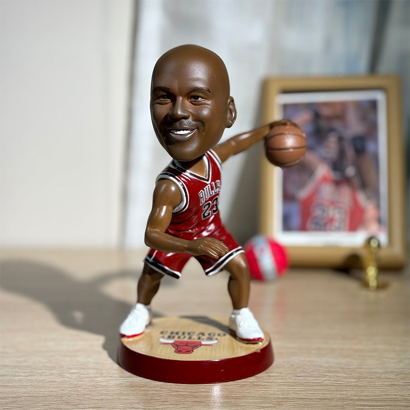 Michael Jordan #23 Chicago Bulls NBA Basketball Collectible Bobblehead Action Figure