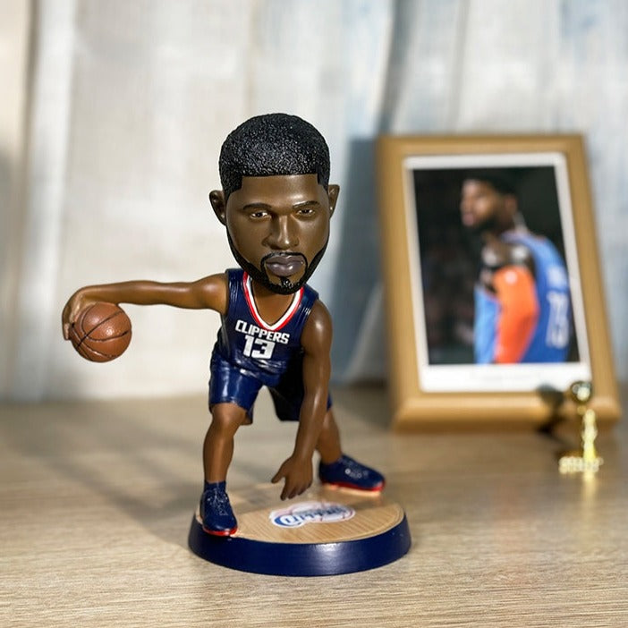 Paul George #13 Los Angeles Clippers NBA Basketball Collectible Bobblehead Action Figure