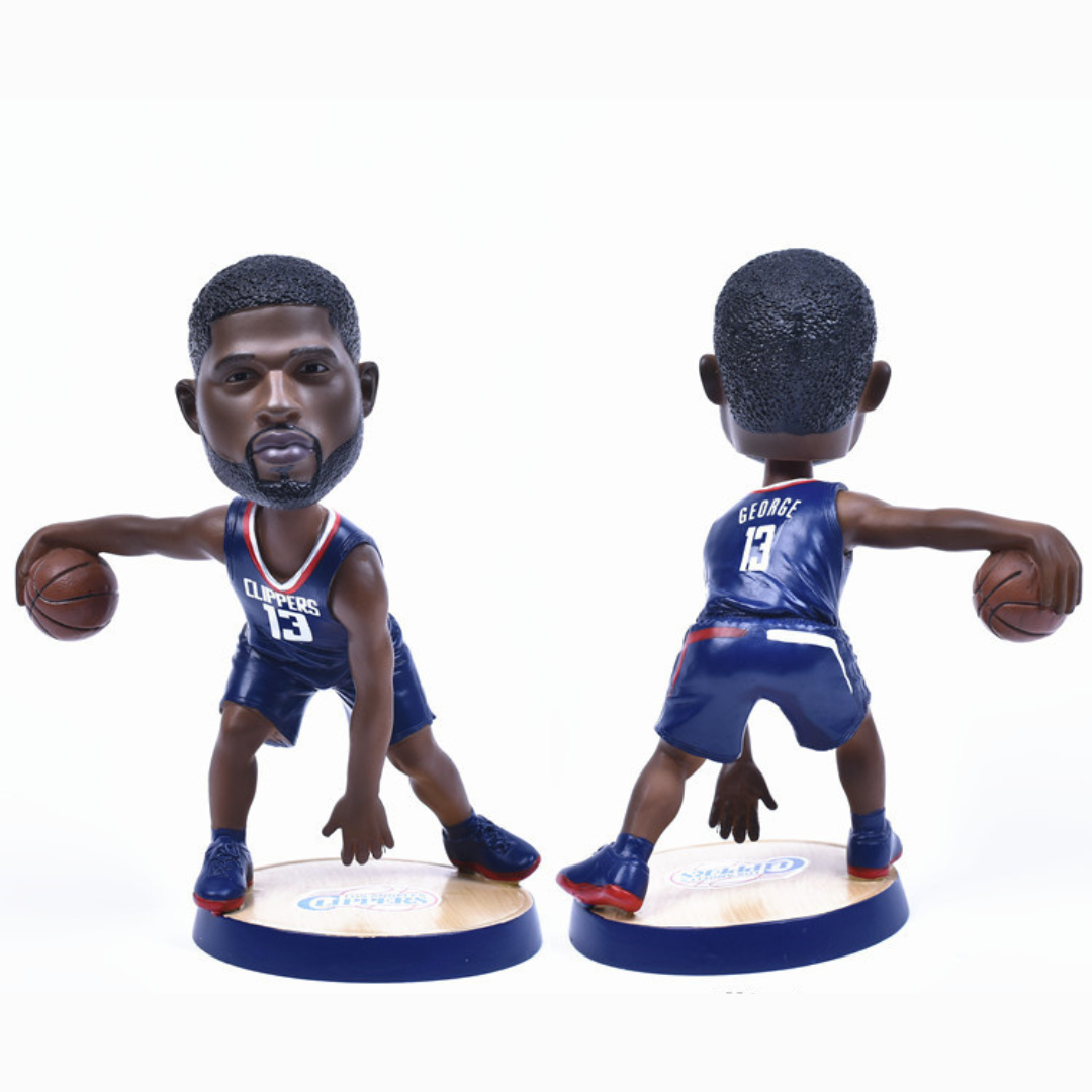 Paul George #13 Los Angeles Clippers NBA Basketball Collectible Bobblehead Action Figure