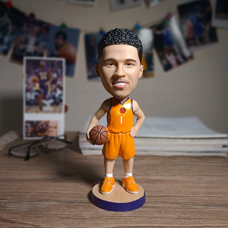 Devin Booker #1 Phoenix Suns NBA Basketball Collectible Bobblehead Action Figure