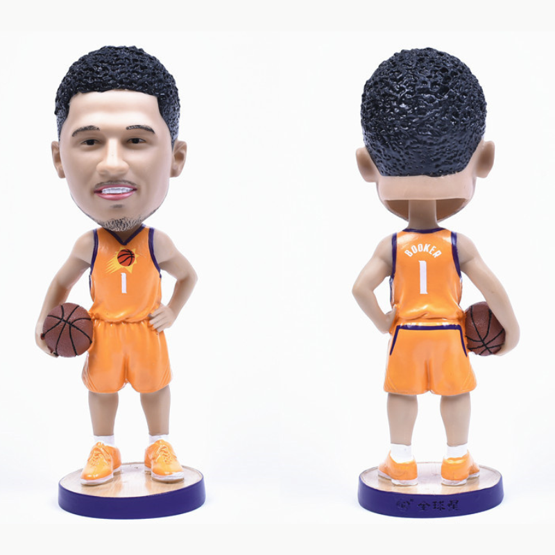 Devin Booker #1 Phoenix Suns NBA Basketball Collectible Bobblehead Action Figure