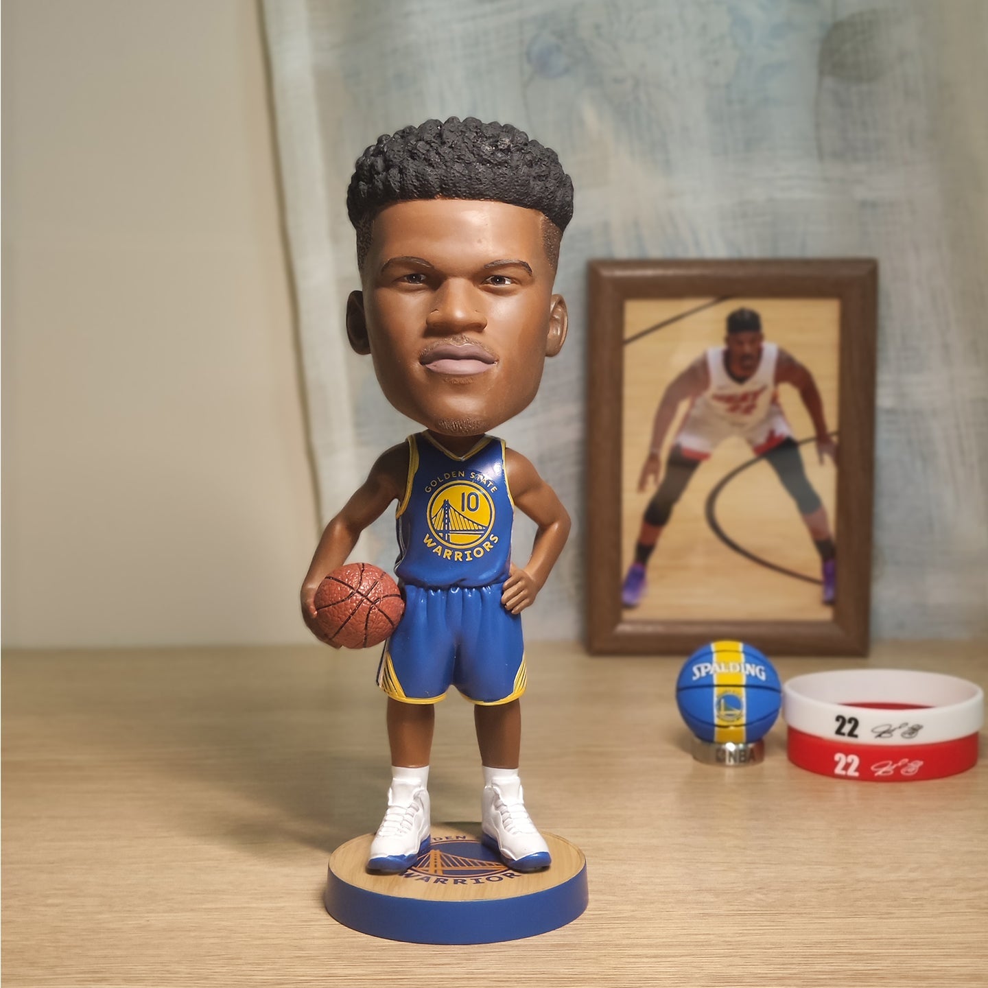 Jimmy Butler Bobblehead – Golden State Basketball Shakeable Figure
