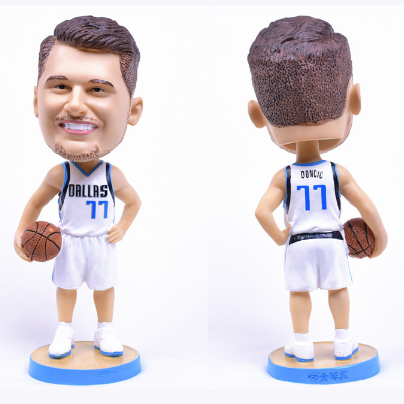 Luka Doncic #77 Dallas Mavericks NBA Basketball Collectible Bobblehead Action Figure