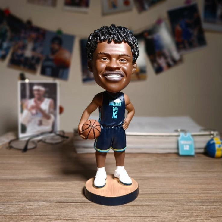 Ja Morant #12 Memphis Grizzlies NBA Basketball Collectible Bobblehead Action Figure