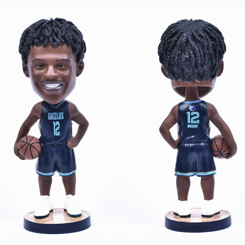 Ja Morant #12 Memphis Grizzlies NBA Basketball Collectible Bobblehead Action Figure