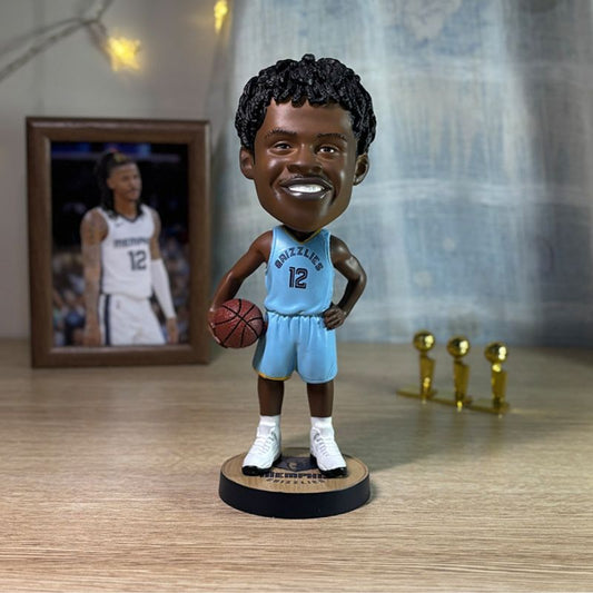 Ja Morant Bobblehead – Memphis Basketball Shakeable Figure Dream Baller
