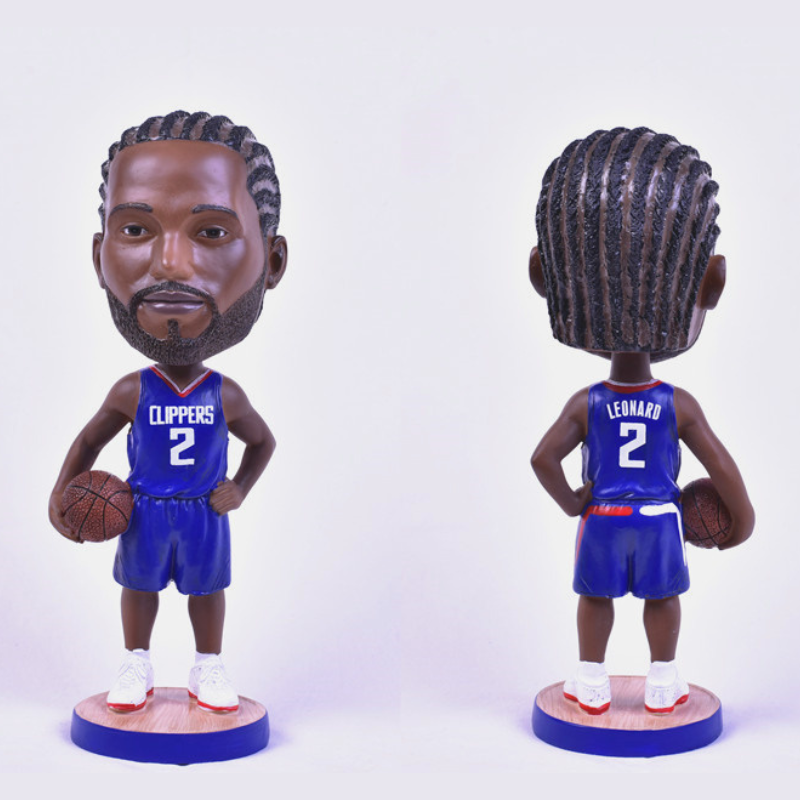 Kawhi Leonard #2 Los Angeles Clippers NBA Basketball Collectible Bobblehead Action Figure