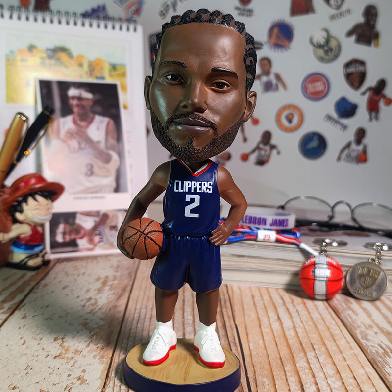 Kawhi Leonard #2 Los Angeles Clippers NBA Basketball Collectible Bobblehead Action Figure