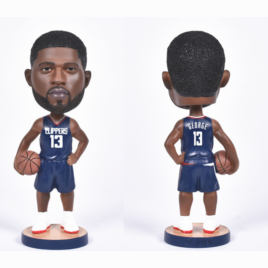 Paul George #13 Los Angeles Clippers NBA Basketball Collectible Bobblehead Action Figure