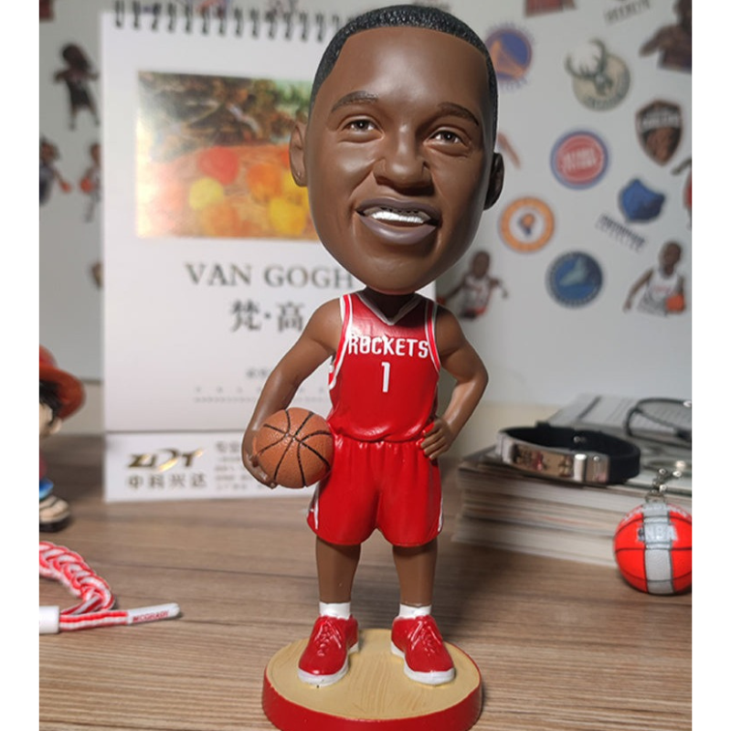 Tracy McGrady #1 Houston Rockets NBA Basketball Collectible Bobblehead Action Figure