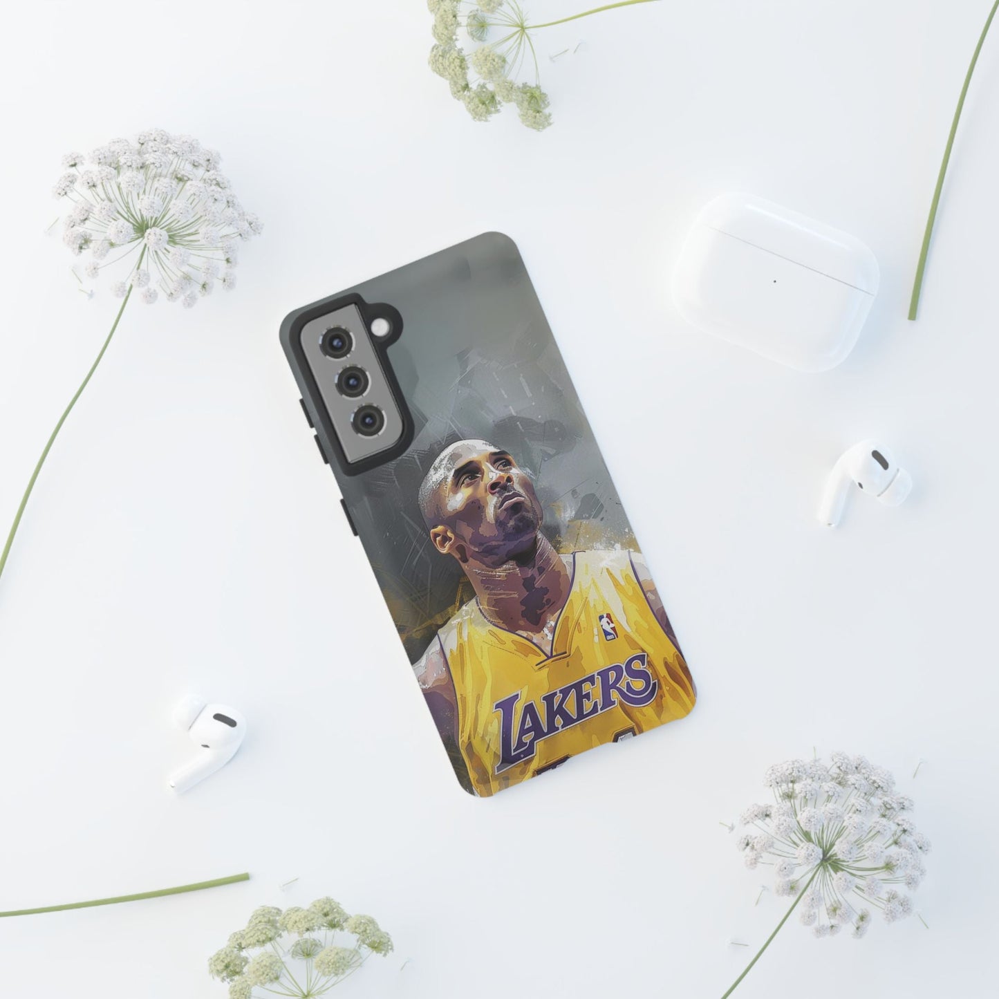 Kobe Bryant Portrait Phone Case Printify