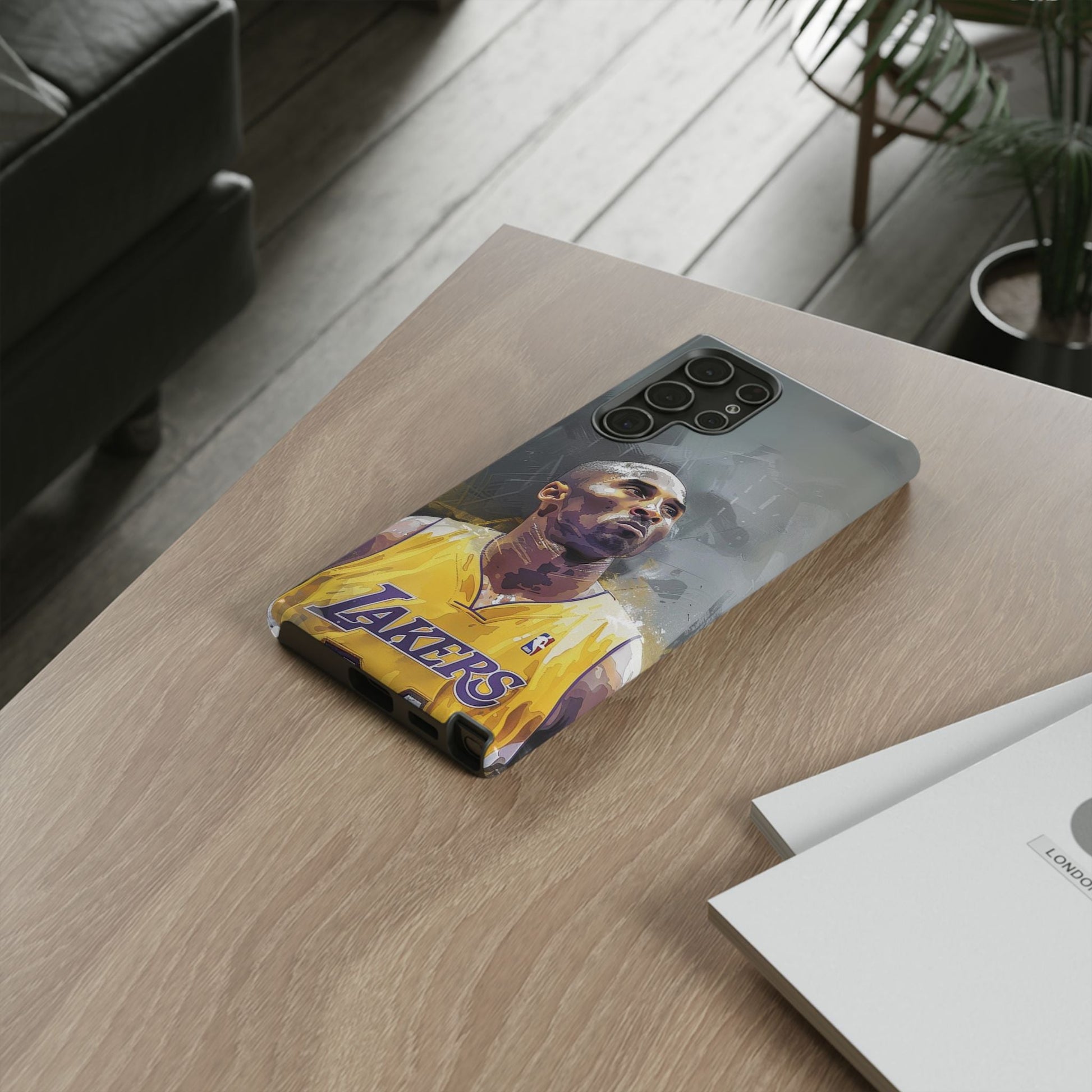 Kobe Bryant Portrait Phone Case Printify