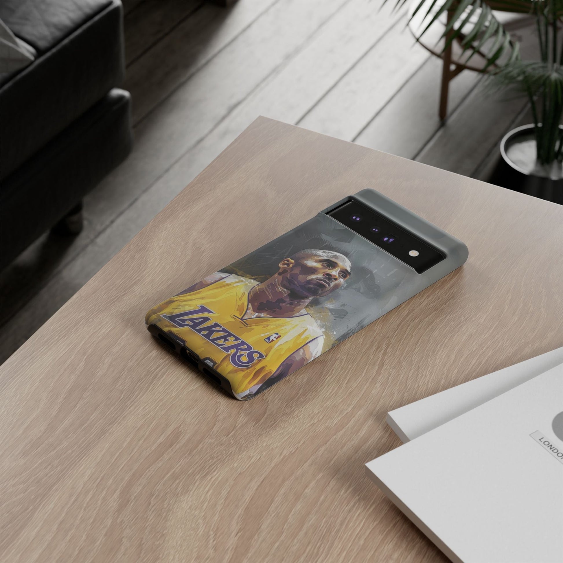Kobe Bryant Portrait Phone Case Printify