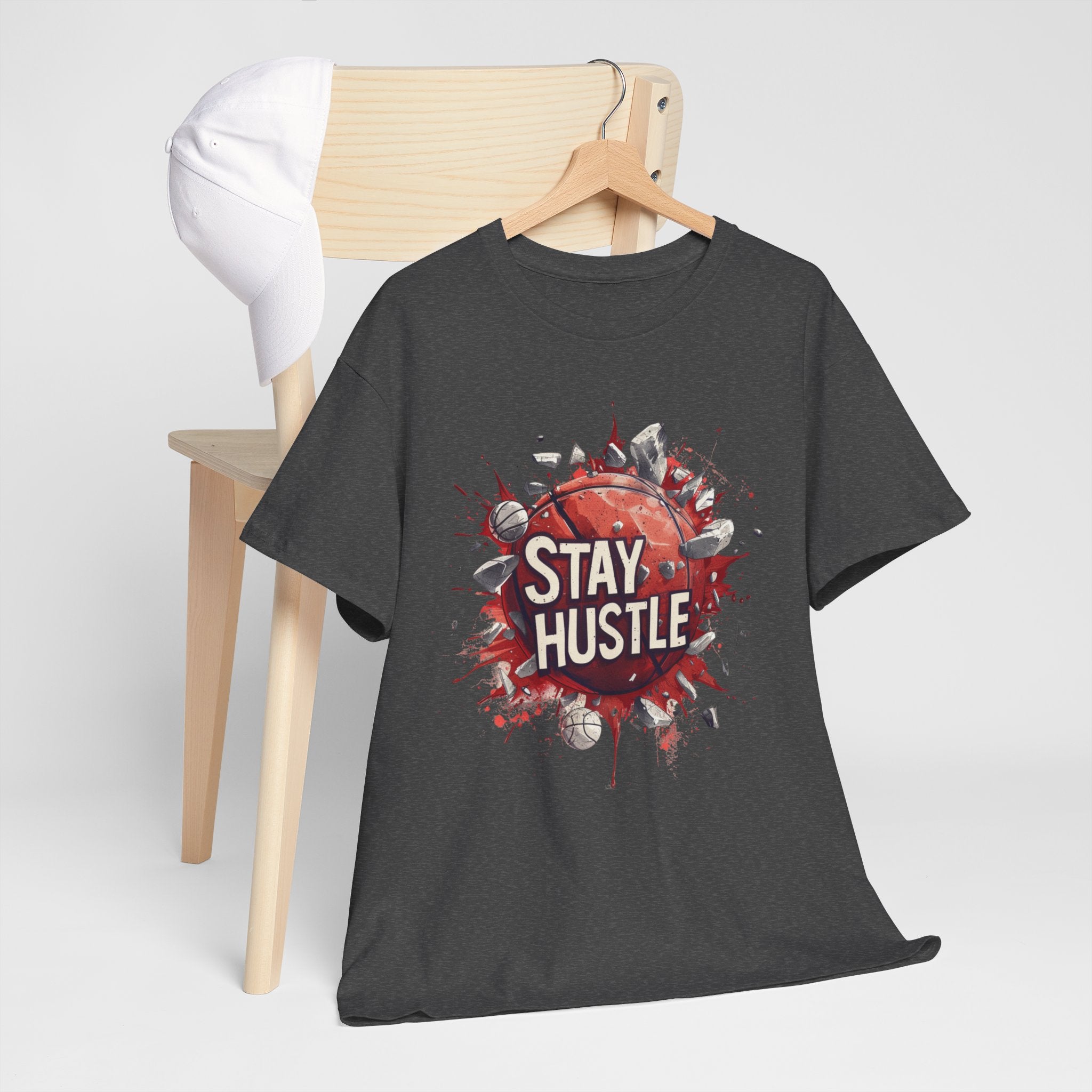 Stay Hustle Performance T-shirt 100% Polyester