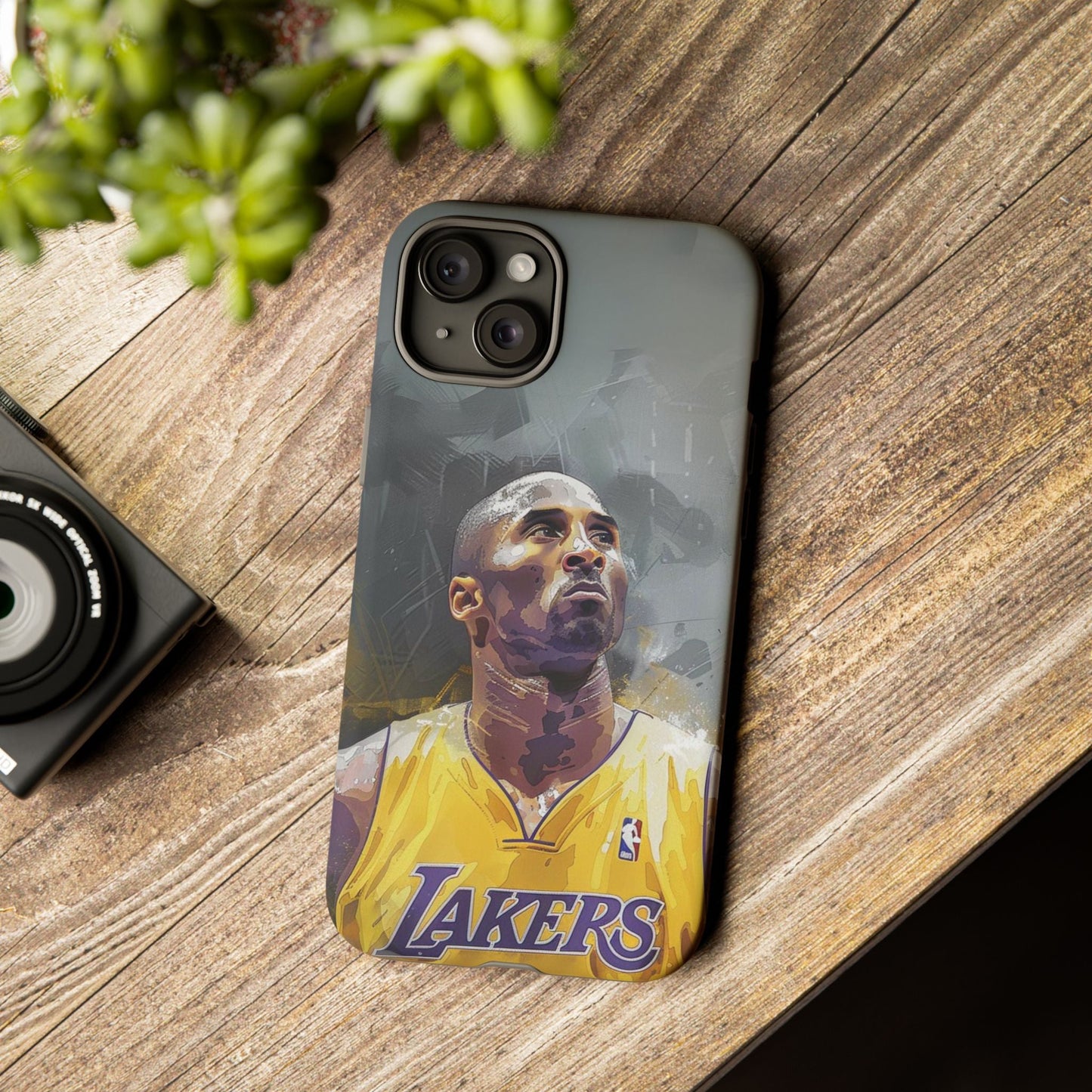 Kobe Bryant Portrait Phone Case Printify