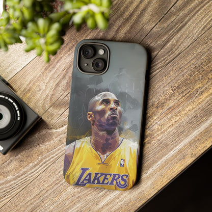 Kobe Bryant Portrait Phone Case Printify
