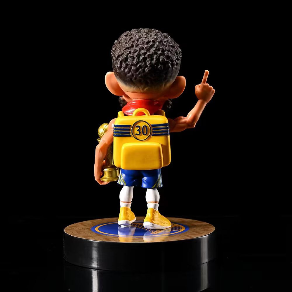 Stephen Curry #30 Golden State Warriors NBA Champion Japanese-Style 18cm Collectible Action Figure