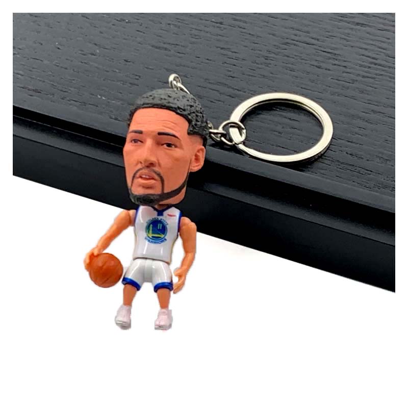 NBA Figures Basketball NBA Mini 3D Keychains | LeBron, Kobe, Curry & more- Perfect Basketball Fan Gift